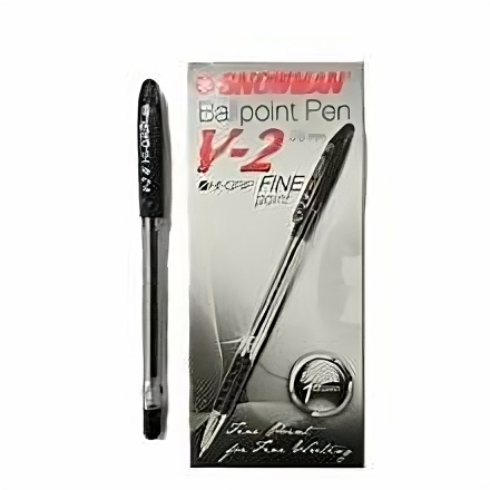 

Pulpen Snowman V2 / Ball Pen Snowman V2 Hitam/Merah/Biru