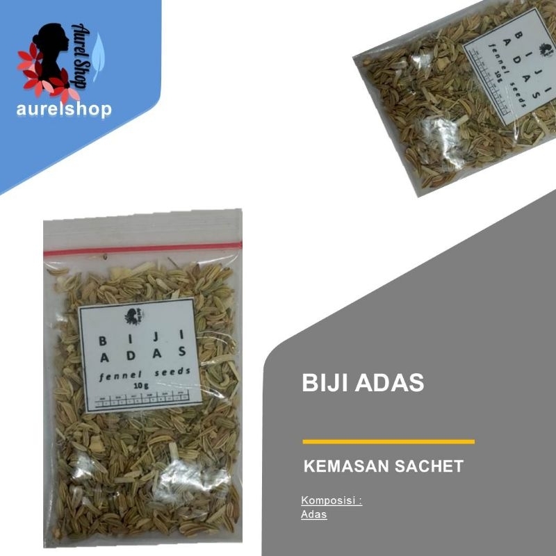 

Biji Adas Murah kemasan Sachet 10g / Fennel