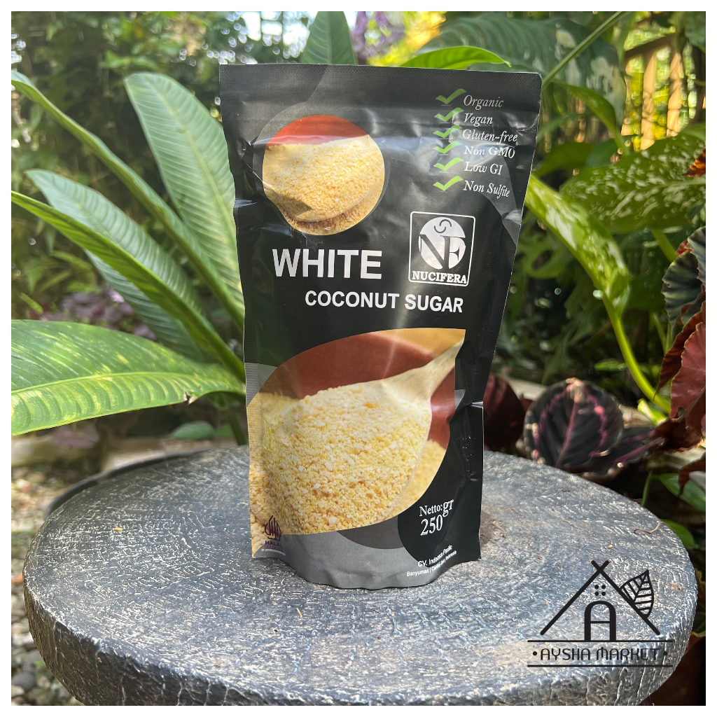 

￼Nucifera Organic Coconut White Sugar Original 250gr