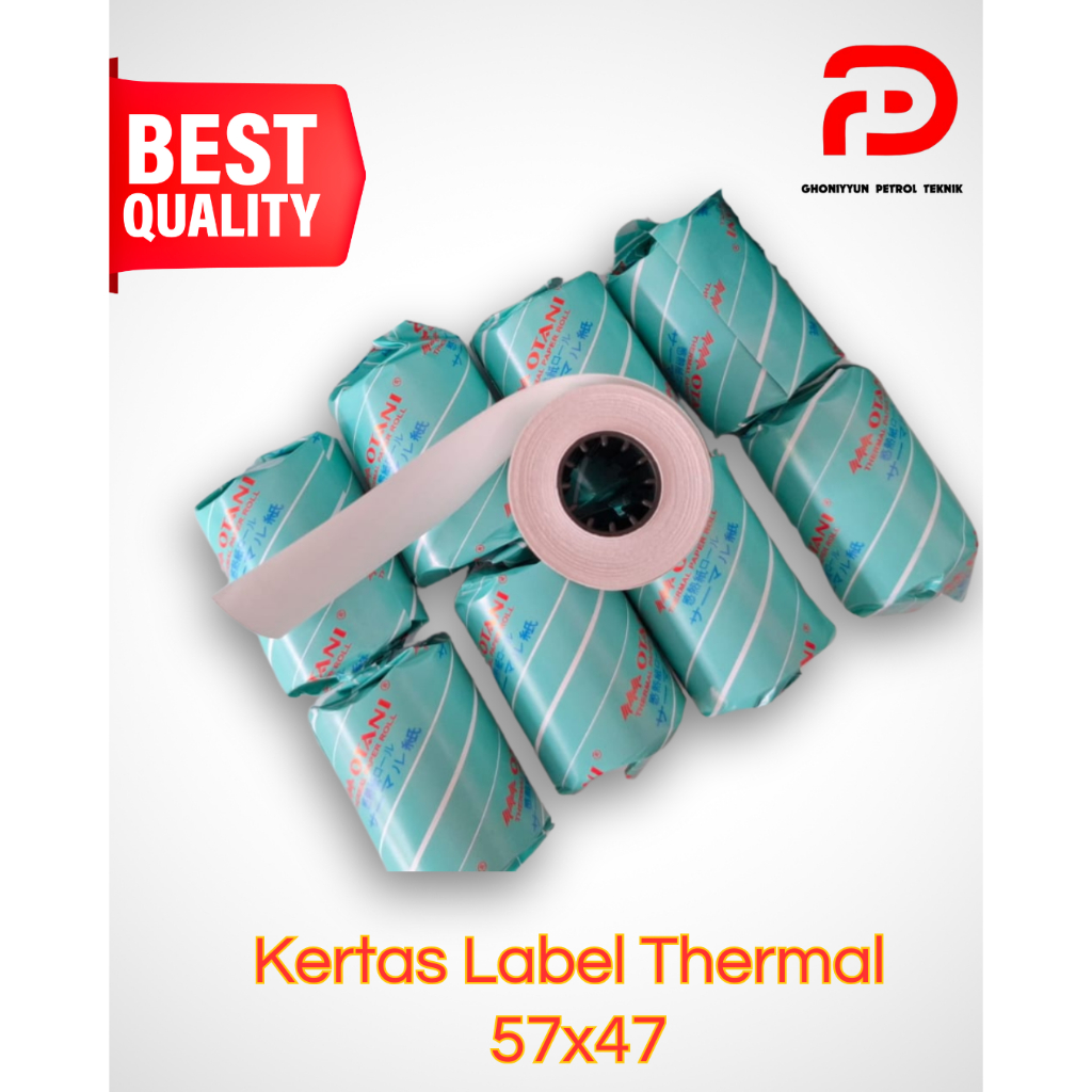 

Kertas Struk Thermal / Kertas Printer Thermal 57 x 47 mm