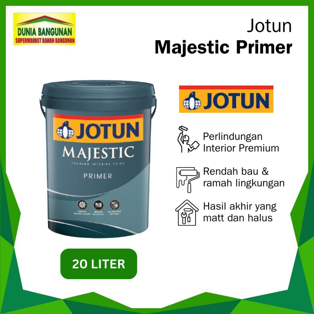 Cat Dasar Tembok Interior Jotun Majestic Primer  20 L