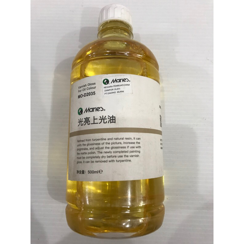 

Varnish Gloss For Oil Colour MO-D2035 isi 500ml