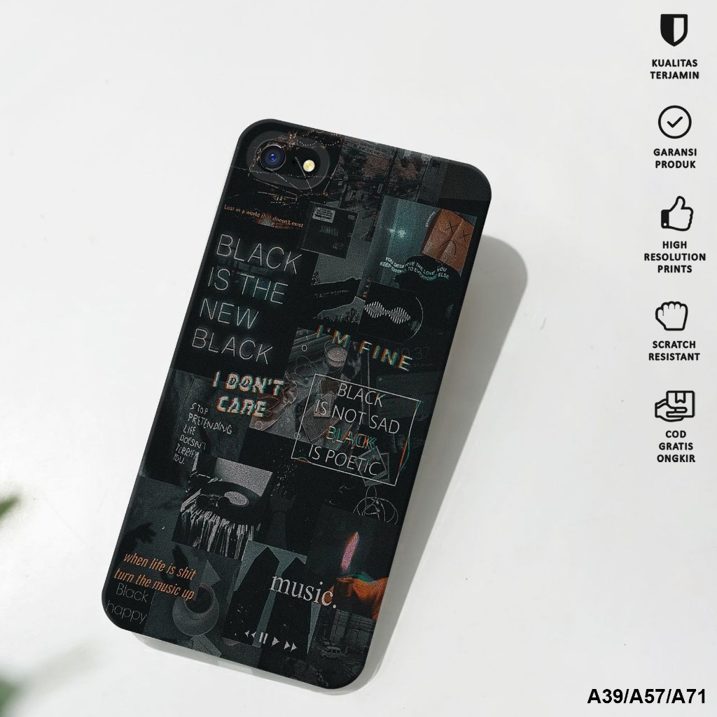 CASE OPPO A39/OPPO A57 - Softcase OPPO A39/OPPO A57 Motif Aesth - Case Pro Camera - Case Hp OPPO A39