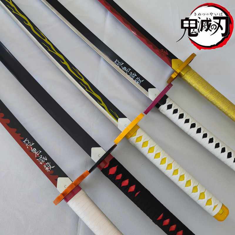 Pedang Tamatengi Kayu DEMON SLAYER / Kimetsu no Yaiba | Mainan Pedang Cosplay Koleksi Anak - Premium