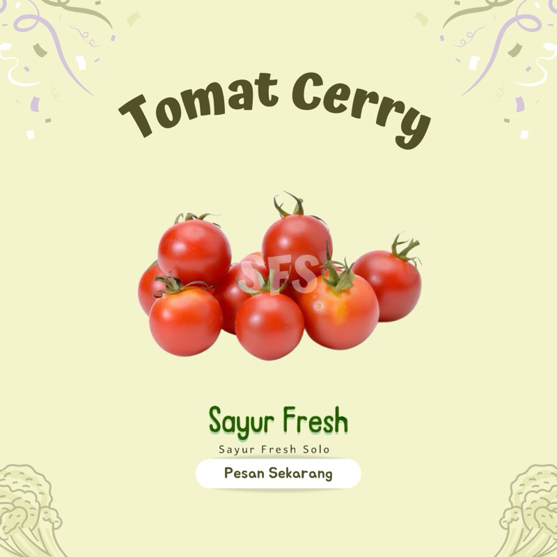 

Tomat Ceri Tomat Salad - Sayur Fresh Solo