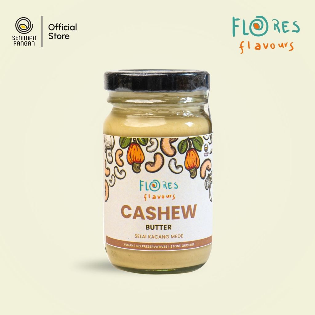 

Seniman Pangan x Flores Flavours - Cashew Butter | Selai Kacang Mede