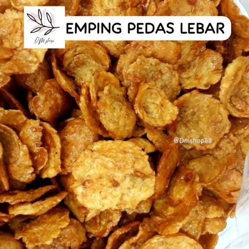 

EMPING MELINJO PEDAS MANIS MINI DAN LEBAR 250 GRAM