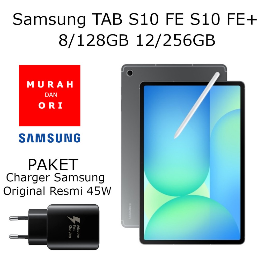 New Samsung Galaxy Tab S10 FE+ S10 FE ( S10FE ) 5G