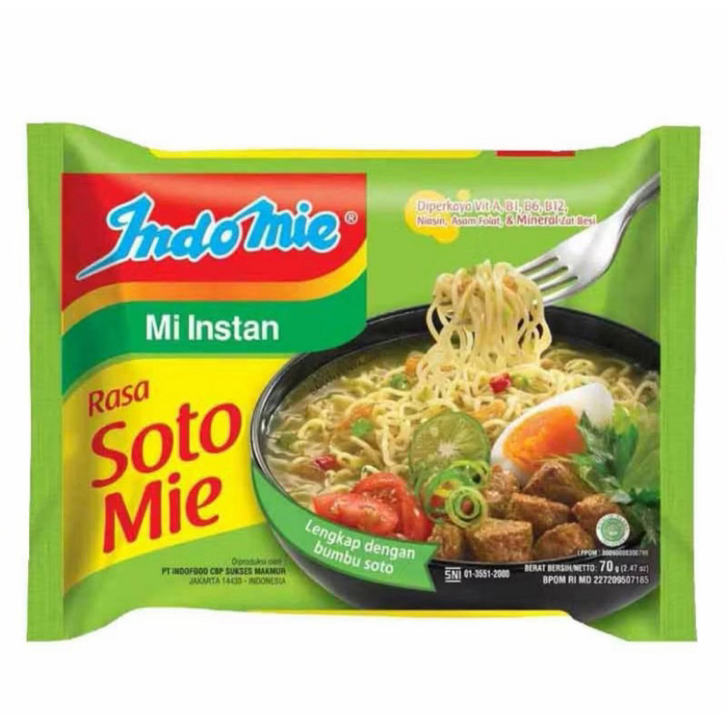 

(TERMURAH!) Indomie Mie Instant Rasa Soto Pcs