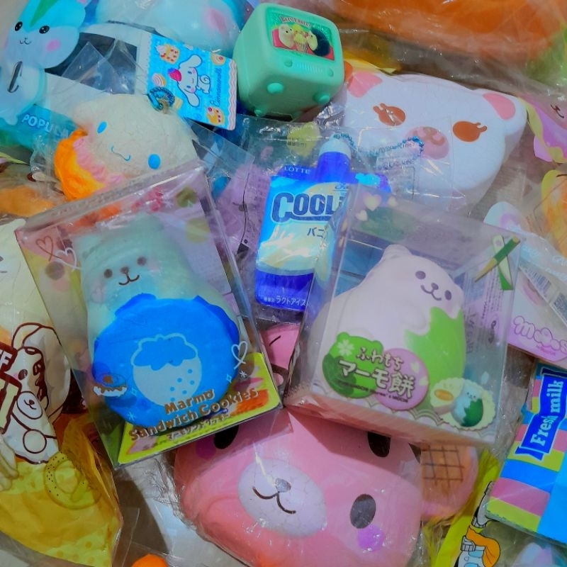 (RESTOCK 7.7) FLASHSALE SQUISHY IBLOOM MARKIS & LICENSED MURAH || BUNDLE SQUISHY LICENSED MURAH || i
