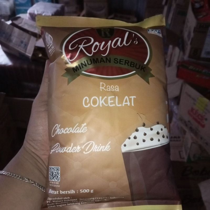 

Royals coklat 500gram serbuk minuman