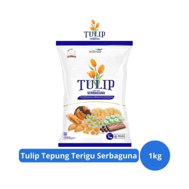 

Tepung terigu tulip 1 kg