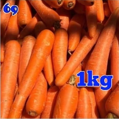 

Wortel Brastagi segar Fresh 1 kg Murah jumbo besar