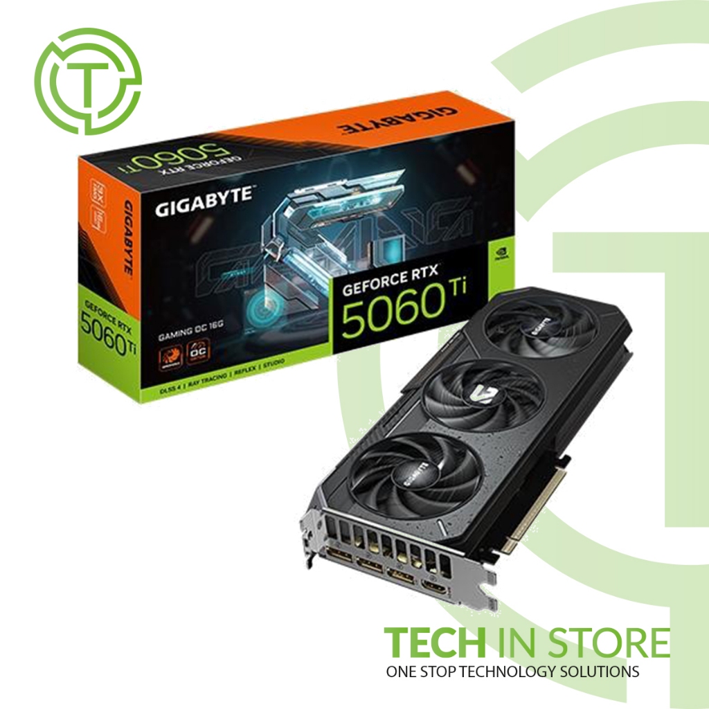 VGA Card Gigabyte GeForce RTX 5060 Ti GAMING OC 16G - 16GB GDDR7
