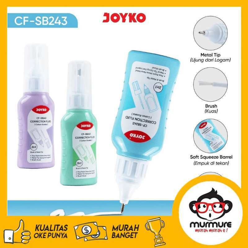 

MURMURE | CORRECTION FLUID CAIRAN KOREKSI PENGHAPUS CAIR CF-SB243
