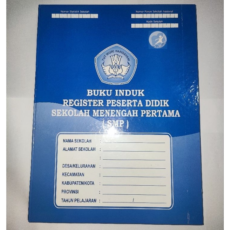 

KODE J1H Buku Induk Register Siswa SMP K13