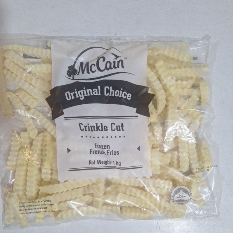 

MC CAIN KENTANG CRINKLE CUT 1KG