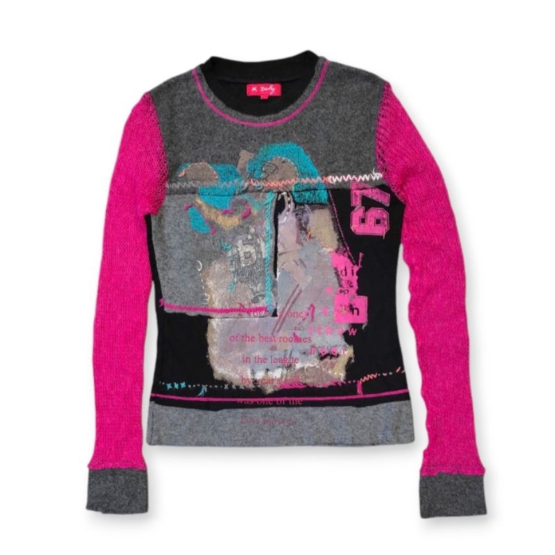 Derhy y2k Knit Sweater
