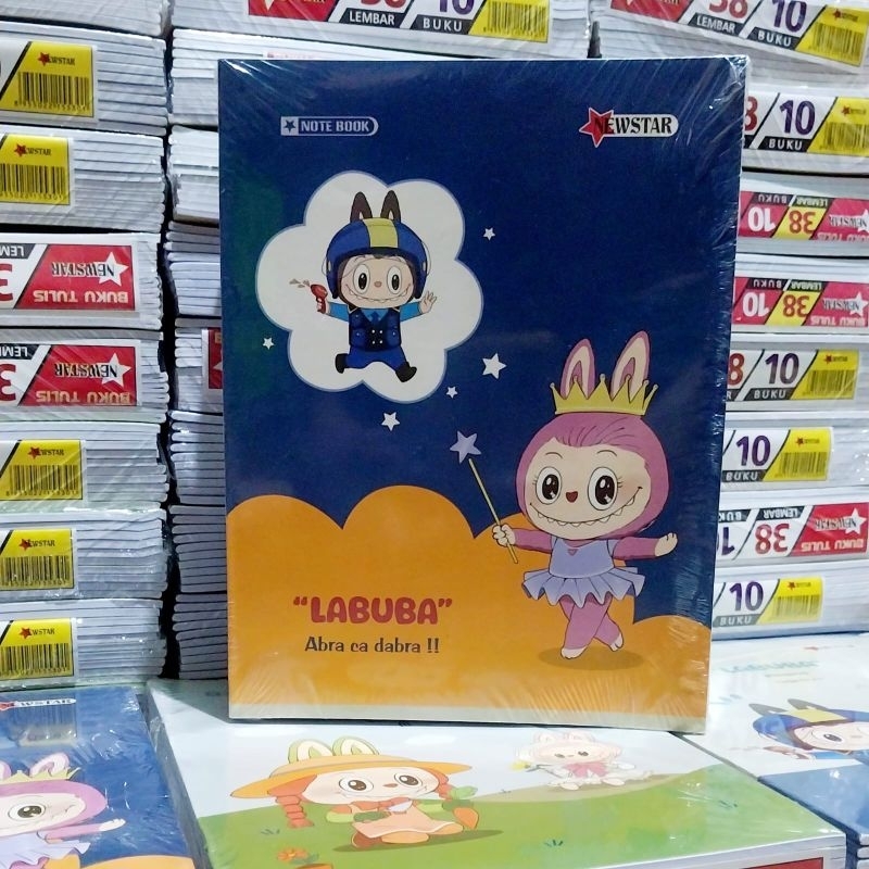 

buku tulis Newstar 38 lembar 10 buku ukuran kwarto