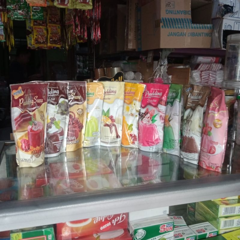 

Puding Susu Nutrijell all varian rasa