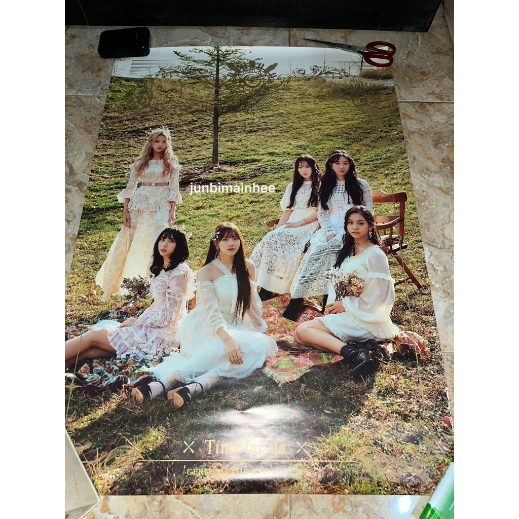 Poster Group GFRIEND Time for Us 2nd Full Album