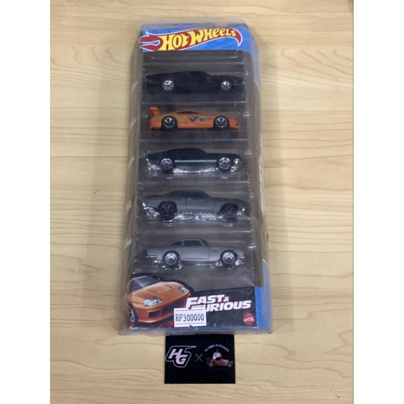 Hot Wheels Fast & Furious Five Pack Official