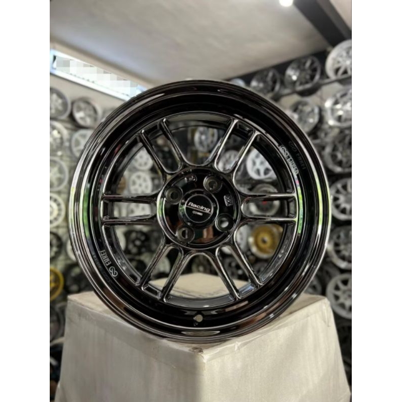 Velg racing velg mobil rpf ring15 blackcrome
