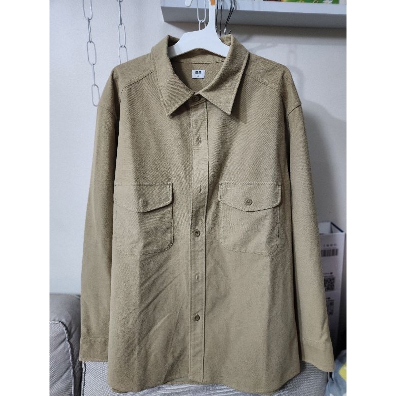Uniqlo Workshirt Over Shirt Long Sleeve