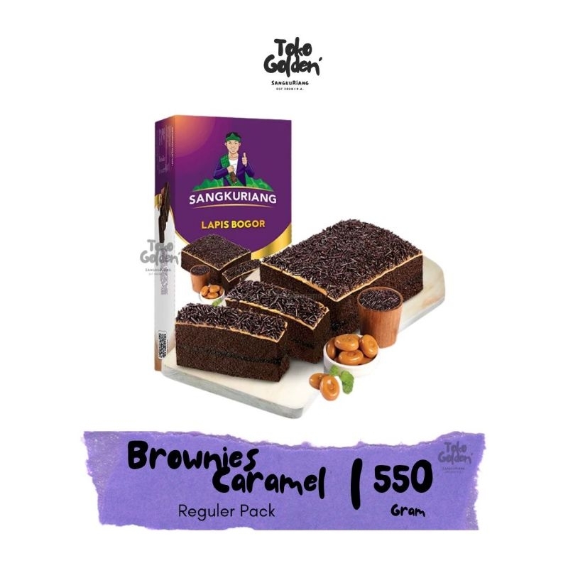 

Lapis Bogor Sangkuriang - Brownis Karamel