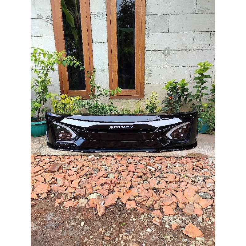 Bemper jb5 + lampu truk canter