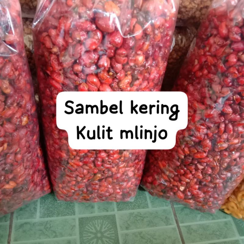 

sambel kering kulit mlinjo