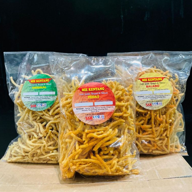 

MIE KENTANG 3 VARAIN