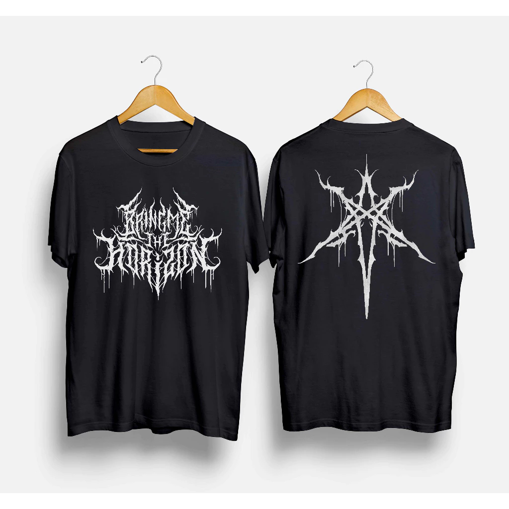 Kaos Band Bring Me The Horizon / Bring Me The Horizon Original Merch - LOGO BMTH