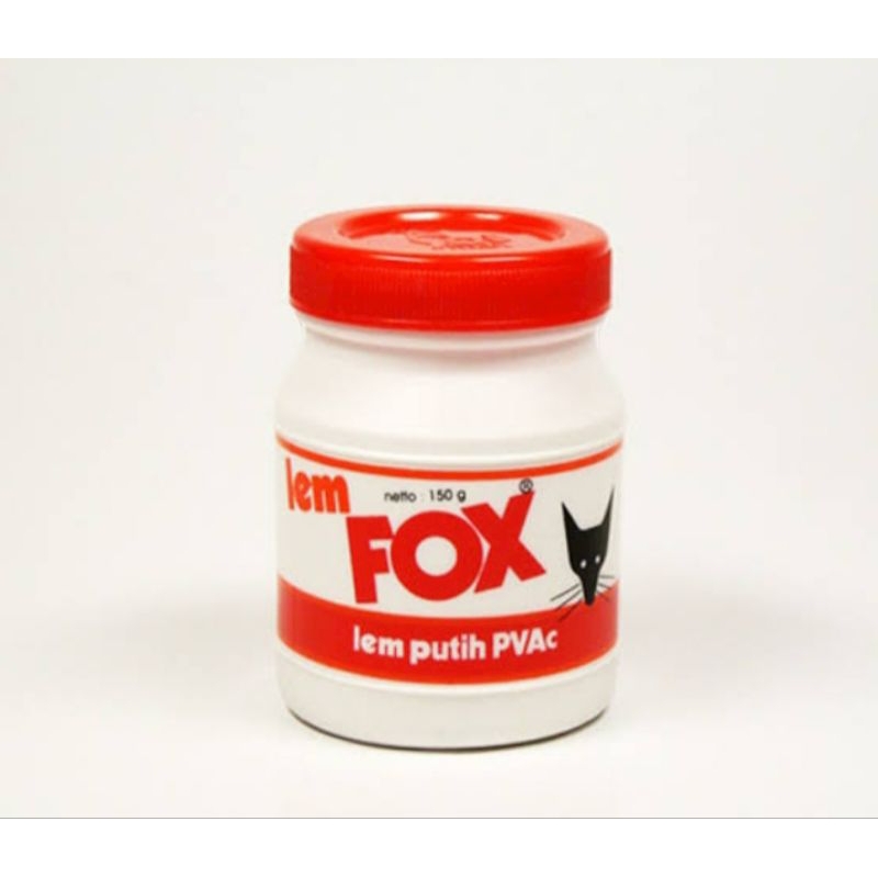 

Lem Fox Botol PVAC / Lem Fox Botol 150 Gram / Lem Fox Putih Botol 150 Gram
