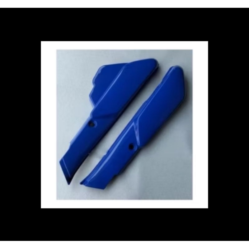 cover bok aki/tutup aki motor Yamaha Alfa Warna BIRU