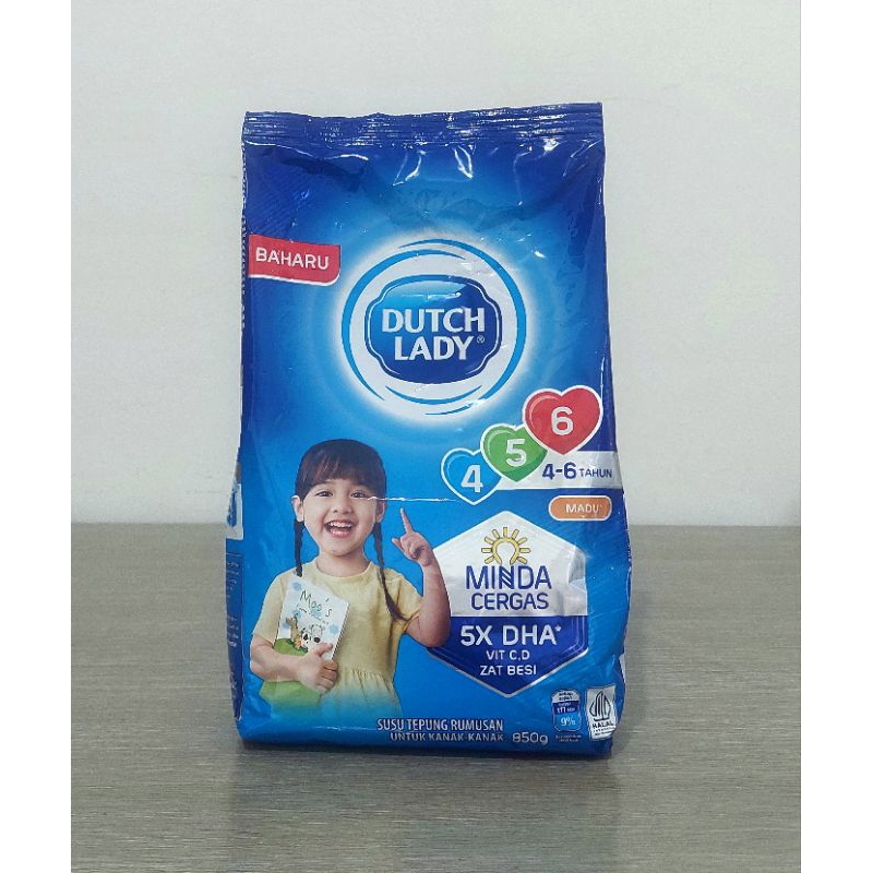 

Susu Bubuk Dutch Lady 5X DHA 456 Rasa Madu Usia 4-6 Tahun