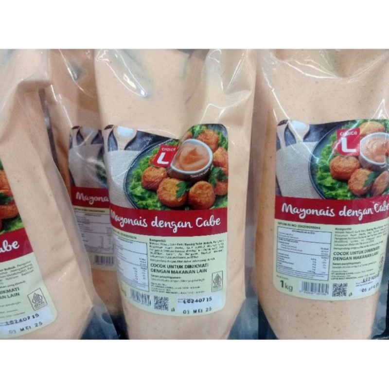 

Chili mayonaise Choice L 1kg