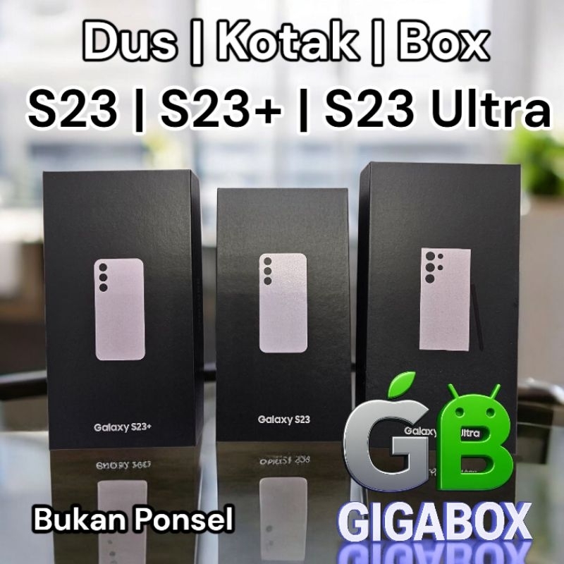 

Box S23 / S23+ / S23 Ultra Kardus Only Kotak Fullset