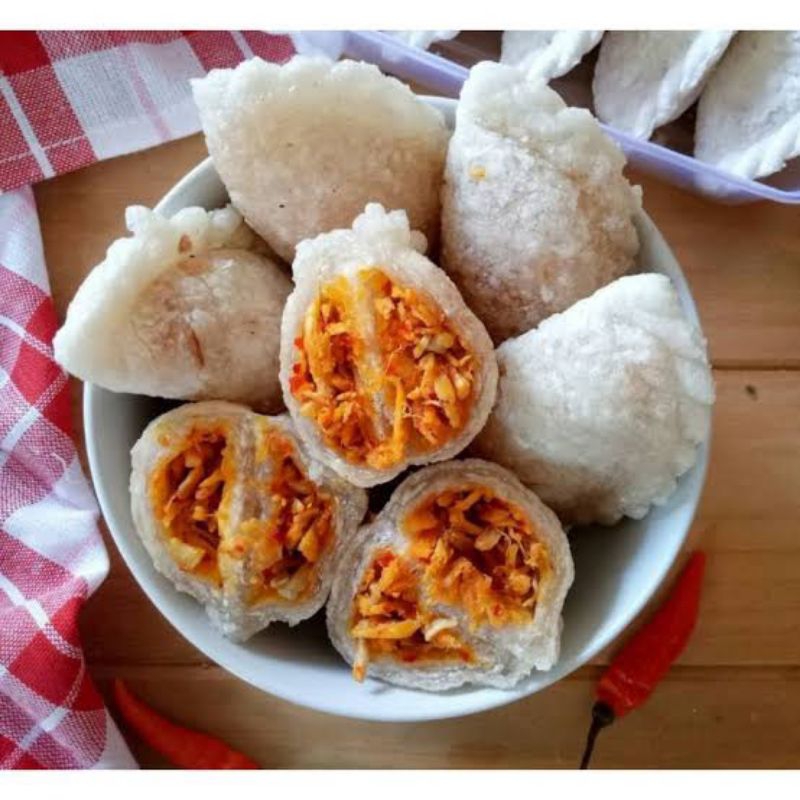 

Cireng Isi Ayam Mercon Rp.10-12rb