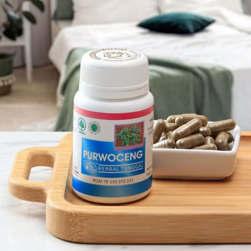 Purwoceng HIU Herbalindo Utama Asli Original 60 Kapsul