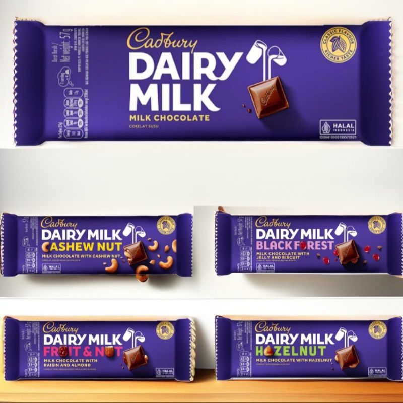 

CADBURY CHOCOLATE/CADBURY COKLAT 57 GR