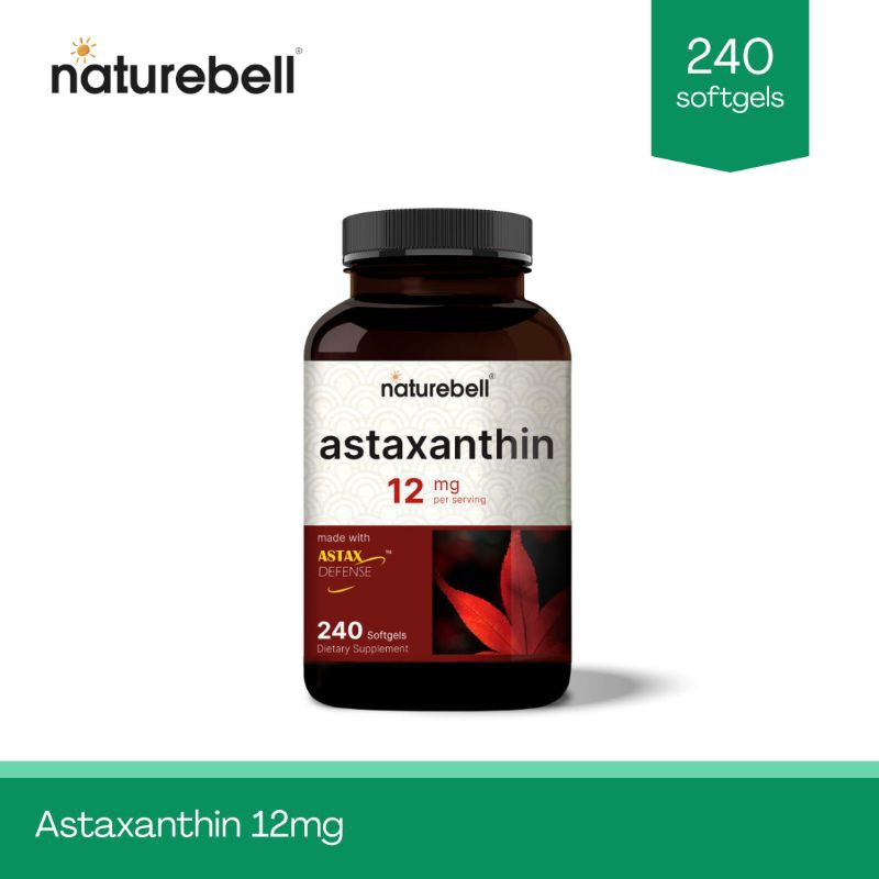 Naturebell Astaxanthin 12mg - 240 softgels