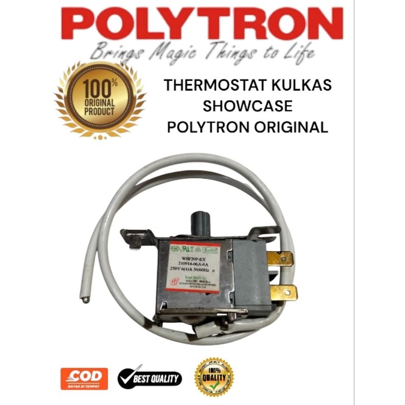 THERMOSTAT KULKAS SHOWCASE POLYTRON ORIGINAL