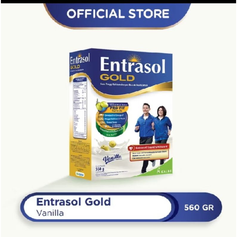 

Entrasol Gold Vanila 560gr