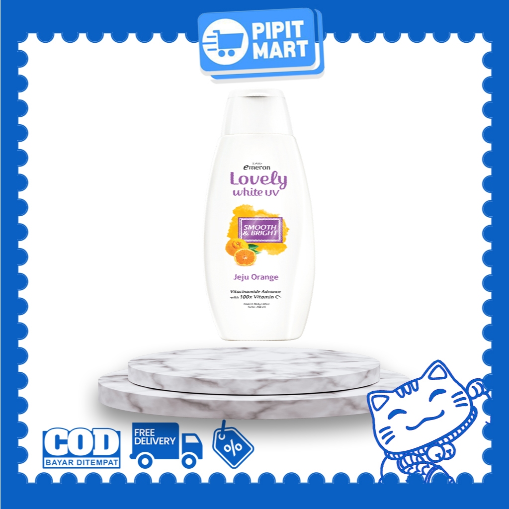 Emeron Lovely White UV Smooth & Bright Jeju Orange 200ml