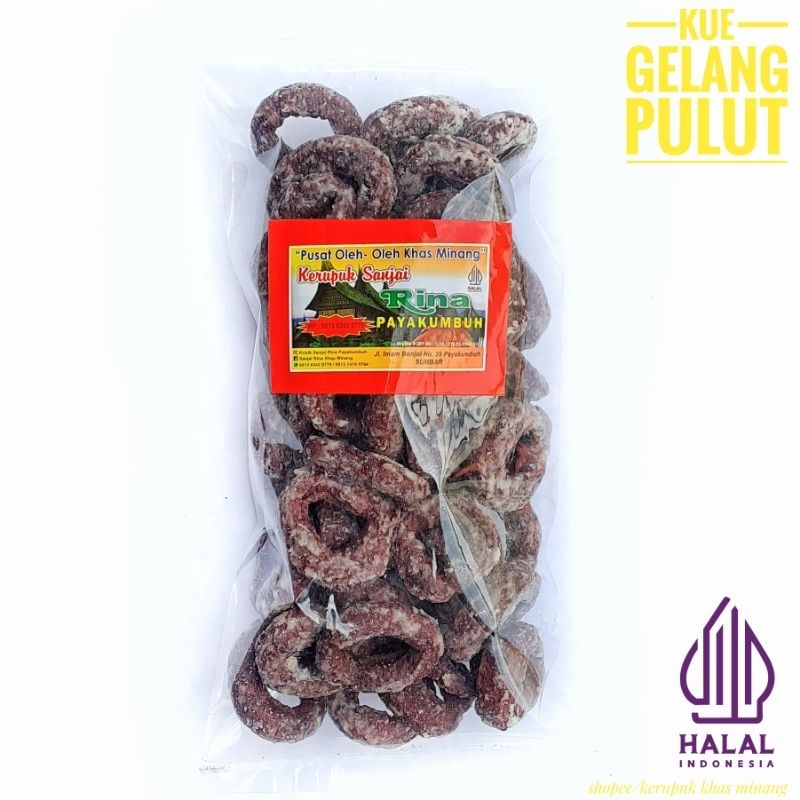 

Kue Gelang Pulut Hitam Nan Manis