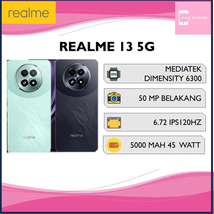 REALME 13 5G RAM 12GB ROM 256GB