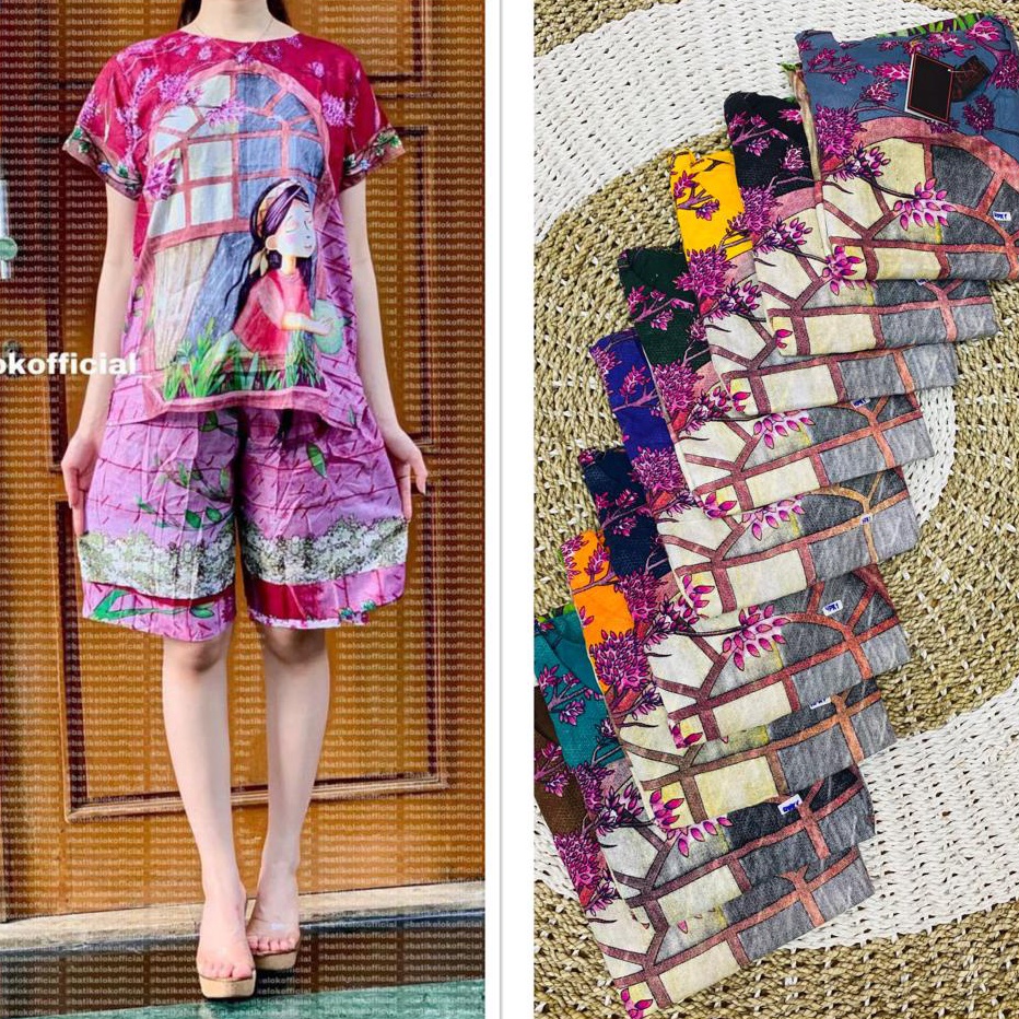 SETELAN HOTPANS MOTIF DELLA