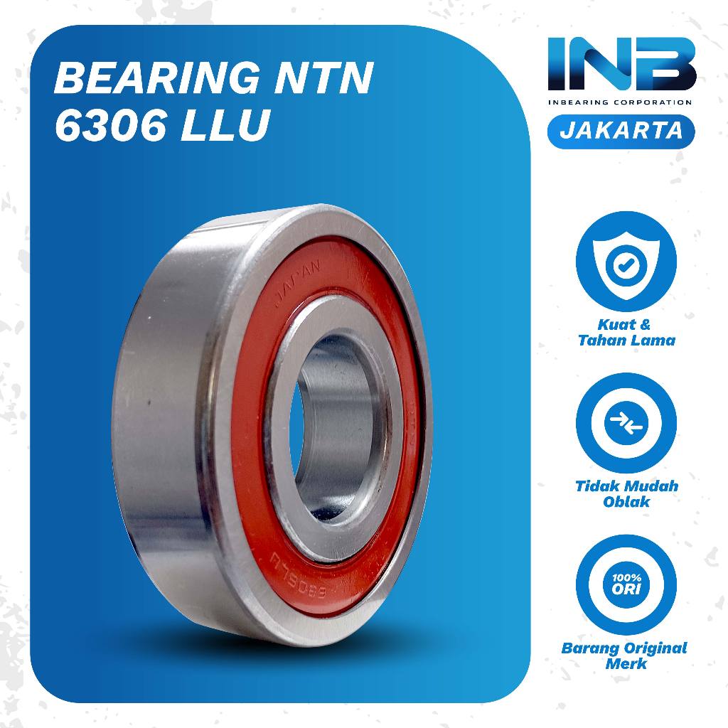 Laker Bearing 6306 LLU NTN Bearing Pompa Air Ns 100 Bearing Gardan Quick G 1000 Boxer Original NTN I