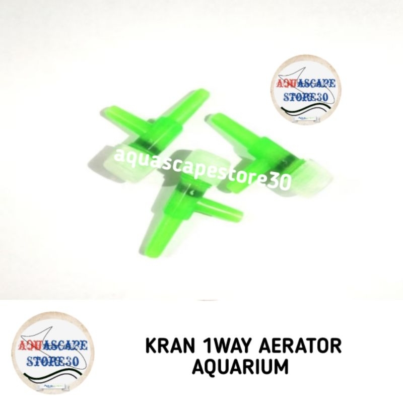 KRAN 1WAY AERATOR AQUARIUM / kran aerator aquarium